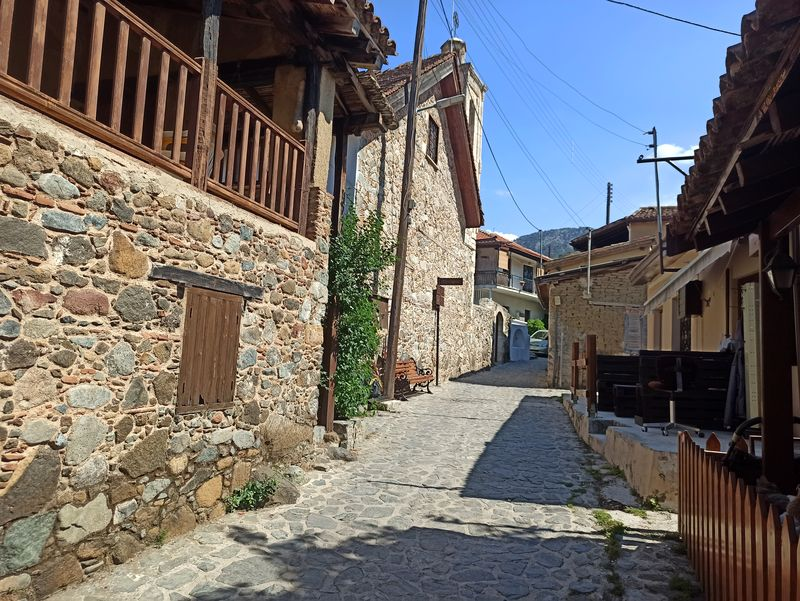 Kakopetria village in Cyprus