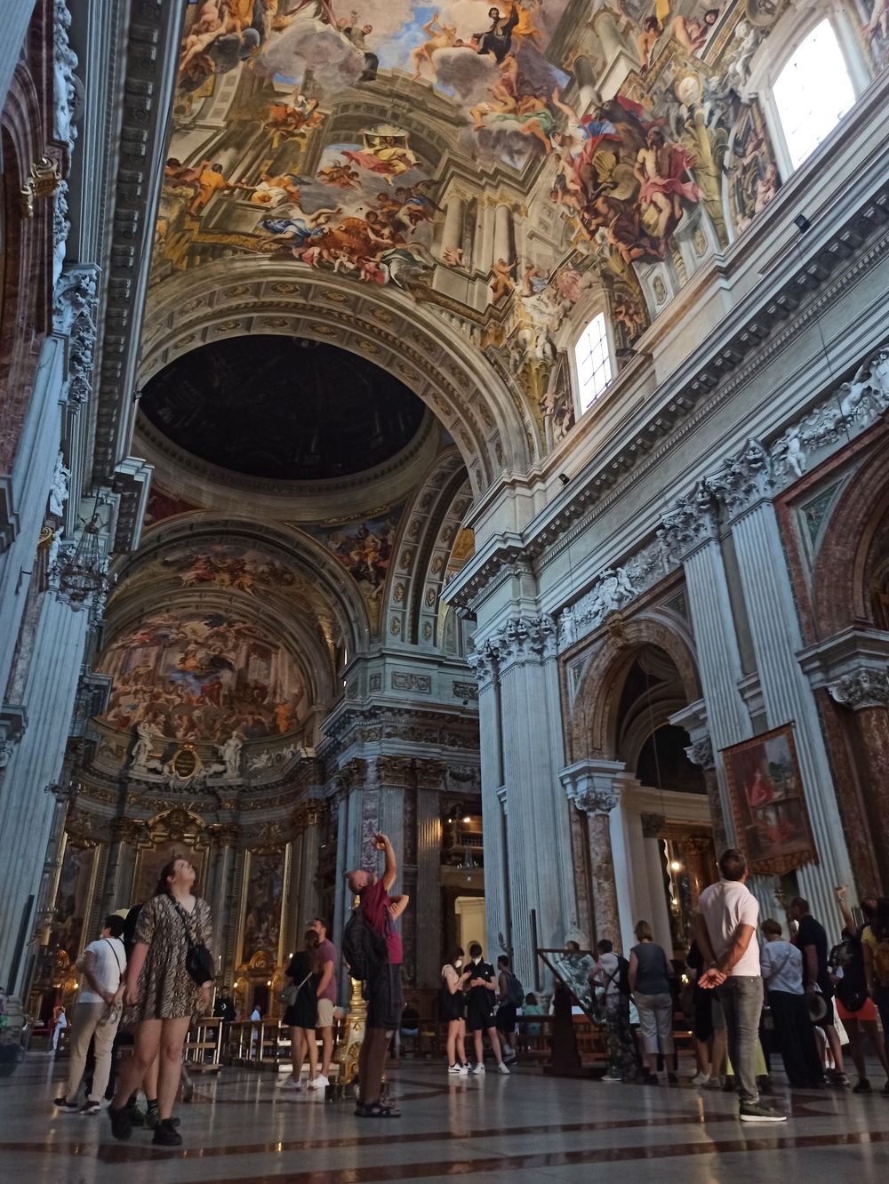 Inside Sant’Ignazio